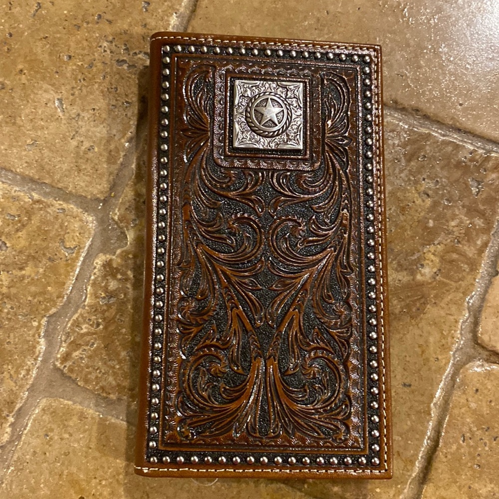 NWOT Nocona Leather Wallet - western